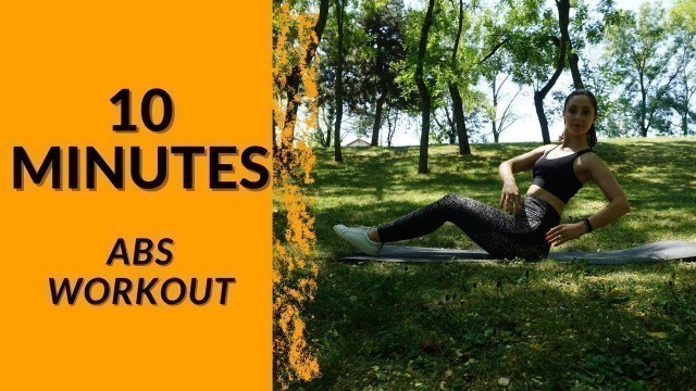 '10 Minute Ab Workout // No Equipment (Lose Belly Fat)| Fitness Vision'