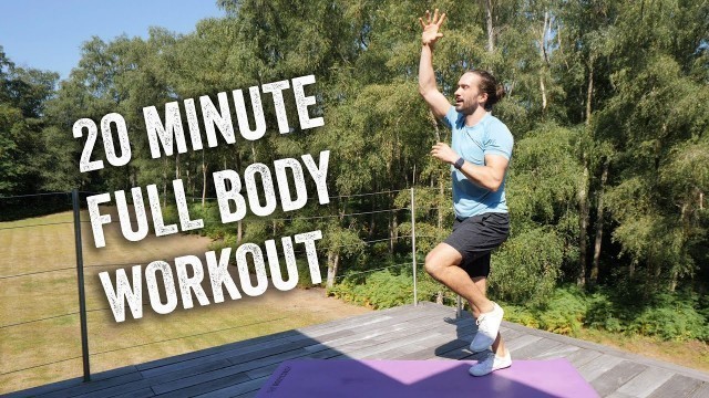 'NEW!!! FULL BODY WORKOUT | 20 Minutes | The Body Coach TV'