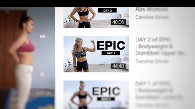 'I Tried Caroline girvana Epic 10 week program, Results? / Took Army and Police fitness test'