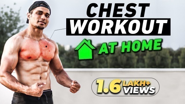 'The Best Home Chest Workout (No Equipment)'
