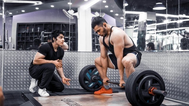 'RAW Deadlift Session at Anytime Fitness, Dwarka | Training Chest ft. @Yash Sharma Fitness | Ep.16'
