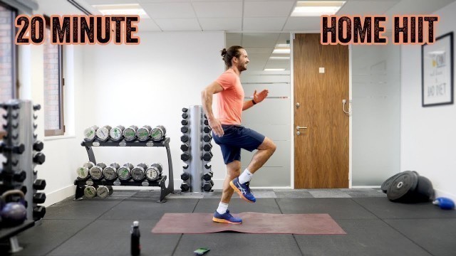 '20 Minute FAT BURNING Home HIIT Workout | No Equipment | The Body Coach TV'