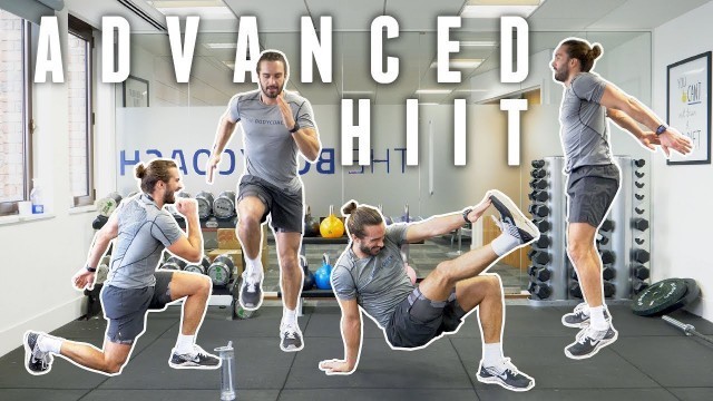 '20 Minute Advanced Home Workout | Full Body Fat Burner | The Body Coach'