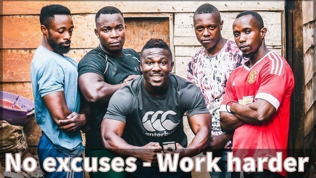 'No excuses - African Bodybuilders | Muscle Madness | African Rhino | Real African Gym |'