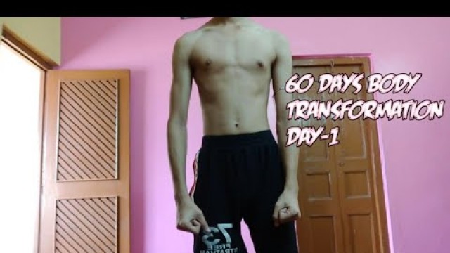 '60 Days Body Transformation Series. Day-1. @Yash Sharma Fitness @Yatinder Singh @Yash Anand'