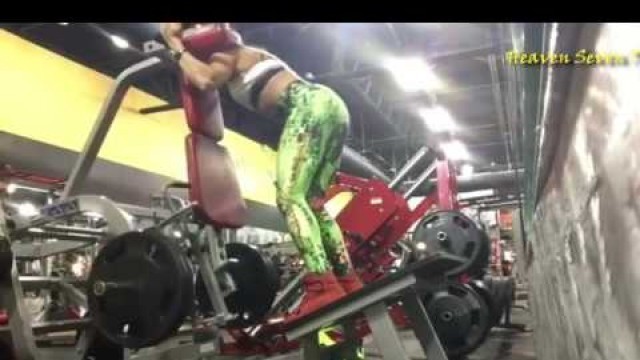 'CAROLINE CAMPOS   WBFF DIVA PRO TRAINING Female Bodybuilding Muscle Fitness   Video Dailymotion'