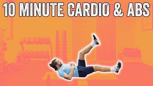 '10 Minute CARDIO and ABS workout | The Body Coach TV'