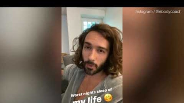 'Fitness coach Joe Wicks talks being in hospital due to swollen hand'