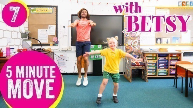 '5 Minute Move | Short energising workout for kids and schools'