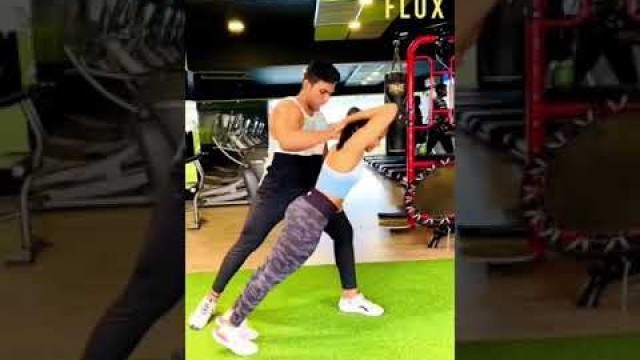 'Lateral Rowing | Flux Fitness | Gym | Workout | Alwarpet | Friends Workout'