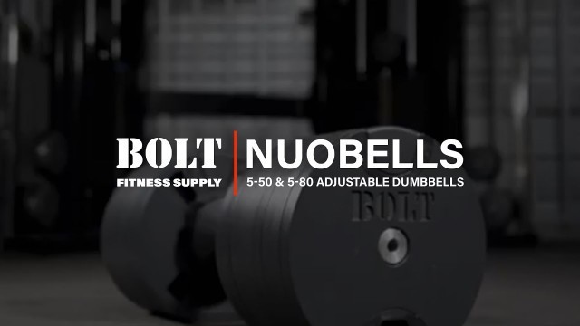 'Bolt Fitness Supply Adjustable Dumbbells Promo'
