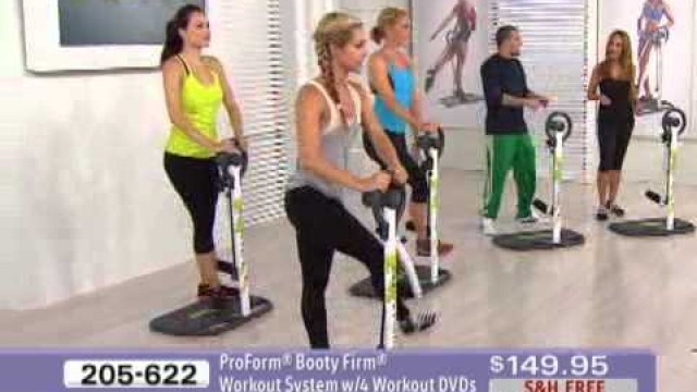 'ProForm Booty Firm Workout System with 4 Workout DVDs'