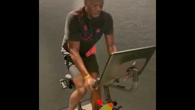 'Usain bolt gym legs workout'
