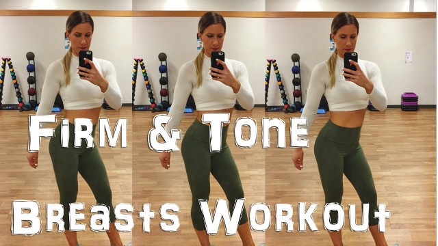 'Firm & Tone Your Breasts | #ChestWorkout for Women | #Vegan #Fitness'