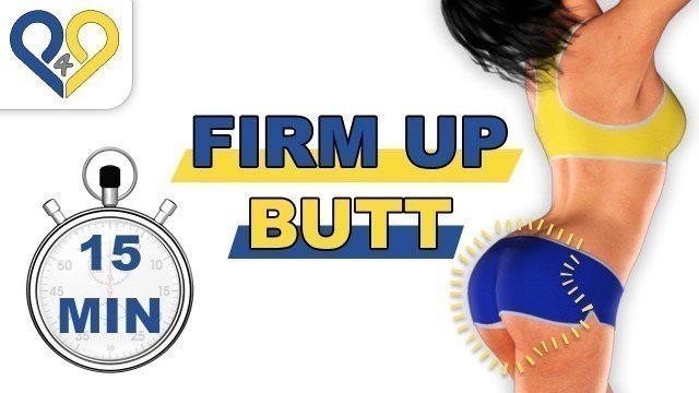 'Firm up / toning buttocks workout - Level 1 - No Music'