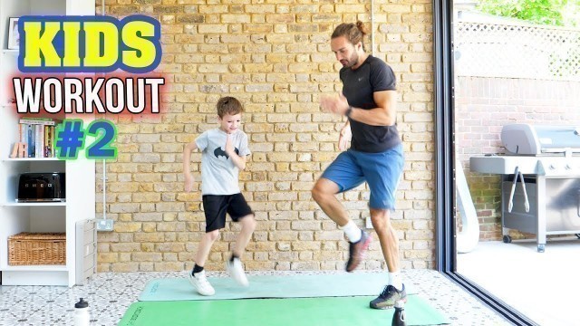 'Summer Holiday Kids Workout | With Sid (aged 7) The Body Coach'