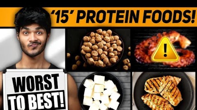 'Top 15 ‘Protein Foods’ in India, Ranked from Worst to Best! | Tamil'