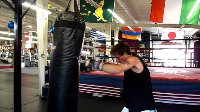 'Joey Best Boxing Heavy Bag Rhino\'s Gym Vista California 00061.MTS'