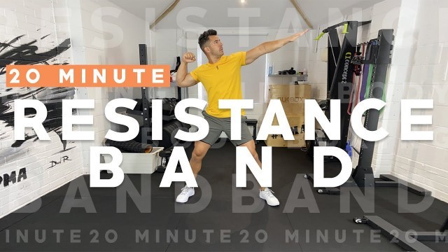 'RESISTANCE BAND LOW IMPACT HIIT WORKOUT // PMA FITNESS'