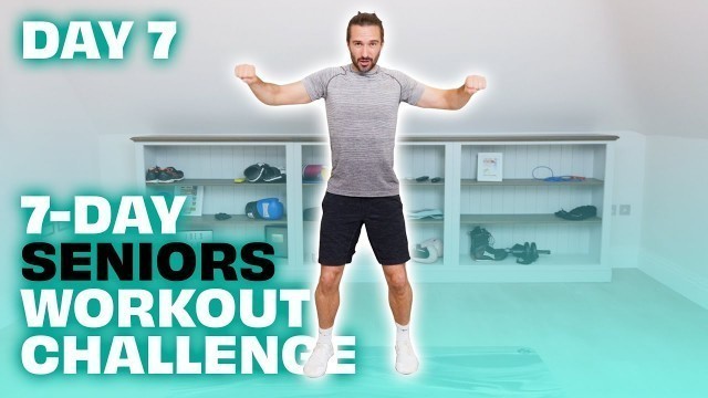 '7-Day Seniors Workout Challenge | Day 7 | The Body Coach TV'