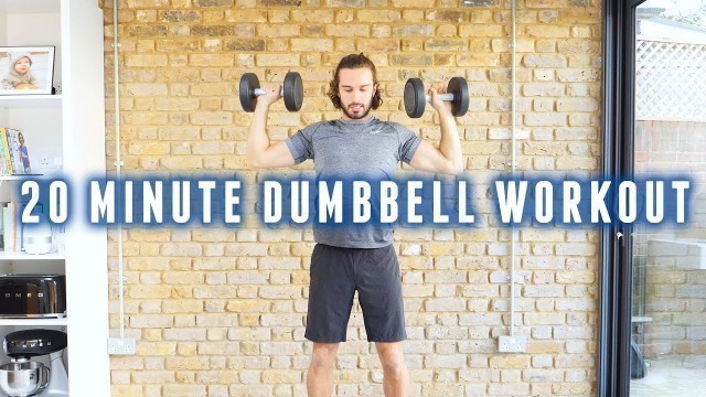 'Full Body Strength Workout With Dumbbells | The Body Coach'