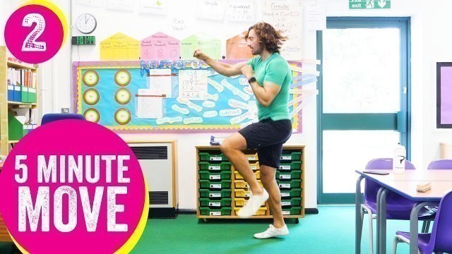 '5 Minute Move | Kids Workout 2 | The Body Coach TV'