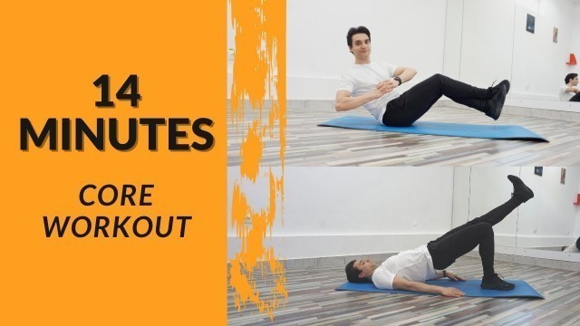 '14 MIN CORE - AB AND BACK HOME WORKOUT | No Equipment | FITNESS VISION'