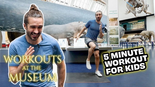 '5 Minute Workout for Kids | The Mammals Gallery 1 | Natural History Museum'