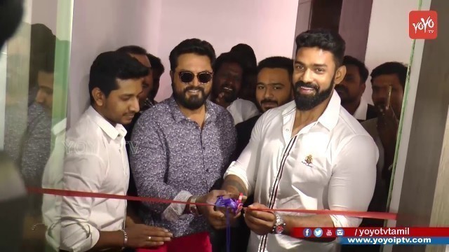 'Actor Sarathkumar Inaugurated Flux Fitness Studio at OMR Navalur | YOYO TV Tamil'