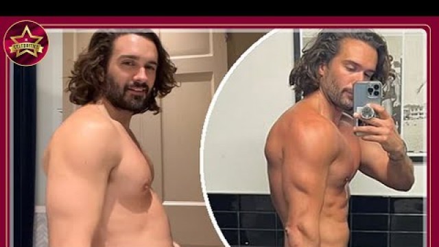 'Joe Wicks displays his weight gain after relaxing his diet and fitness regime'
