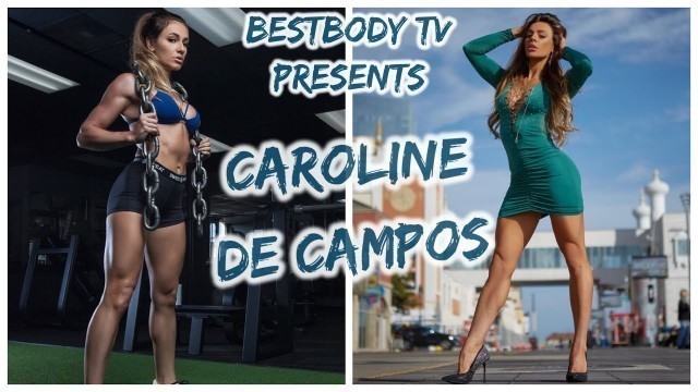 'Caroline de Campos - WBFF PRO Brasil Beauty | Fitness Model Workout'