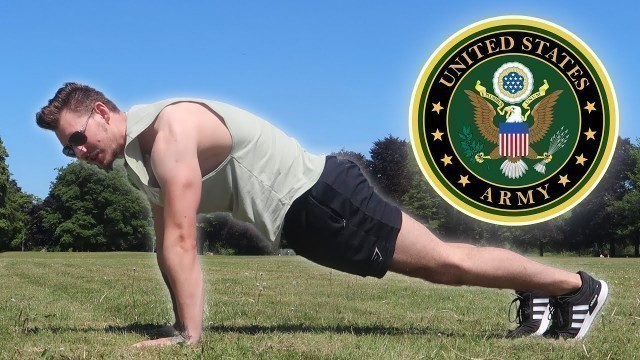 'Bodybuilder try\'s the US Army Fitness Test without practice'