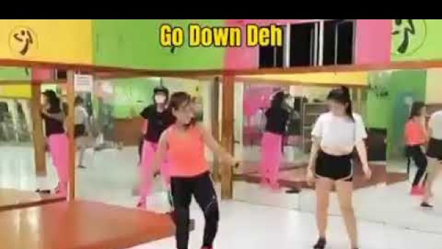 'GO DOWN DEH by spice,sean paul,shaggy //ZUMBA FITNESS//HOC STUDIO //BATAM'