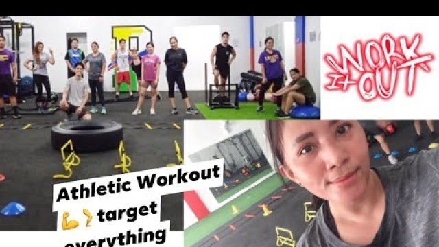 'Athletic Workout| Target Everything| Pound For Pound Fitness| Cel Barcellano'