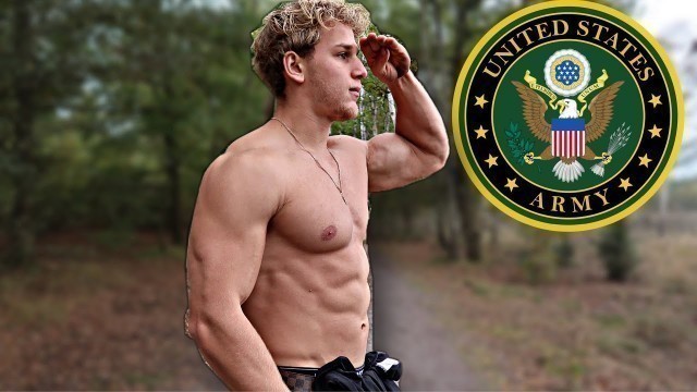 'Calisthenics Athlete Tries The US Army Fitness Test Without Practice (I Beat Browney)'