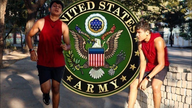 'Teenager tried US army fitness test'