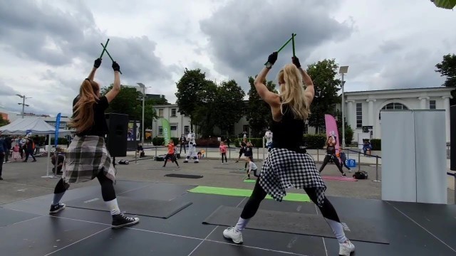 'POUNDⓇ Rockout.Workout. Dorota & Aneta, Poznan, PL'