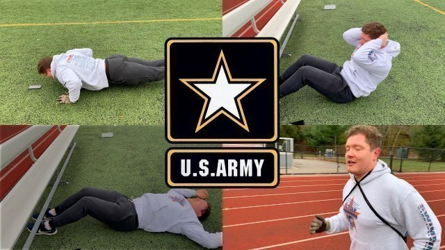 'Civilian Tries the US Army Fitness Test'
