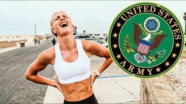 'I TOOK THE US ARMY FITNESS TEST WITHOUT TRAINING FOR IT. Surprised by score! Girl vs Army Challenge'