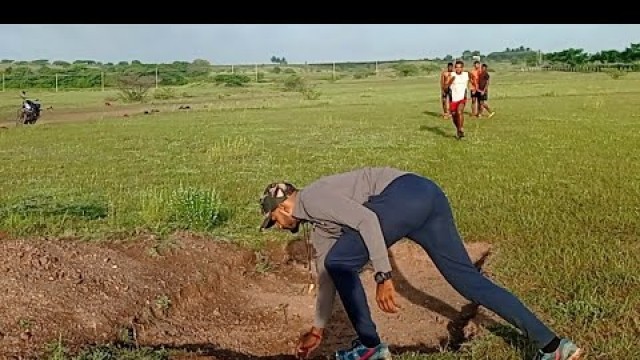 'Army Fitness Test | 9 Feet Ditch |#indianarmycoachingcenterbijapur #army_bharthi #viral #army #video'