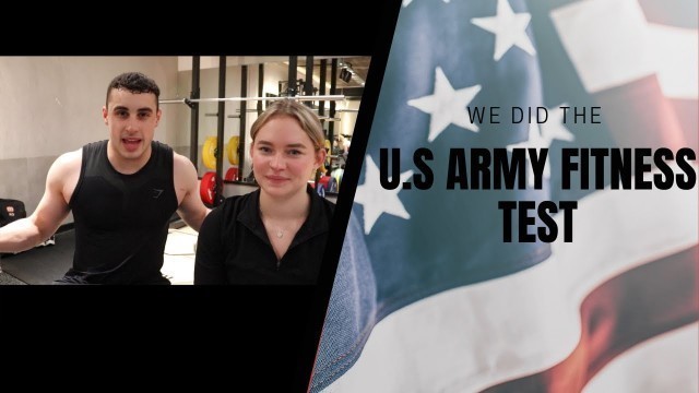 'We did the, U.S Army fitness test! Ft. AlexJade Active'