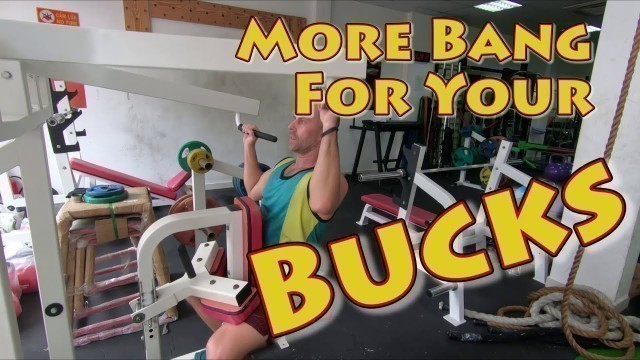 'More Bang For Your Bucks -Spice Up Your Workout'