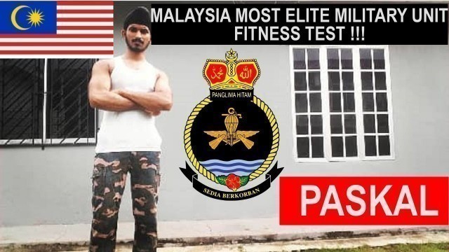 'I tried the Malaysian Army Fitness Test!! |Malaysian PASKAL Commando Training| No Practice|'
