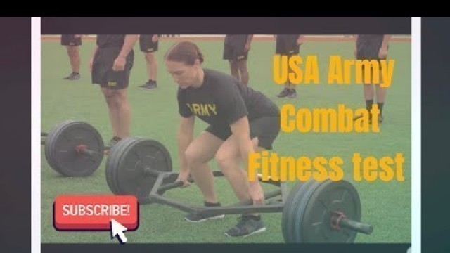 'USA Army combat fitness test'