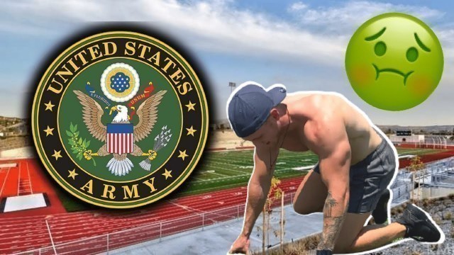 'Natural Bodybuilder Attempts the U.S. ARMY FITNESS TEST'