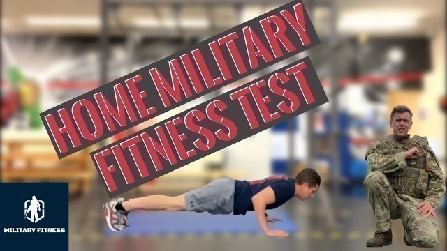 'Home Military Fitness Test For Army Assessment Centre And Army Officer Selection Board'