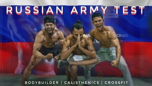 'Fitness Freak Trying Russian Army Fitness Test