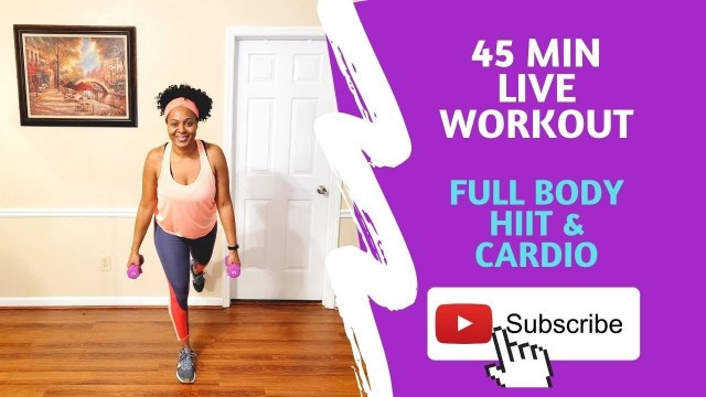 'Christian Hip Hop HIIT Workout #155 with 5 pound weights'