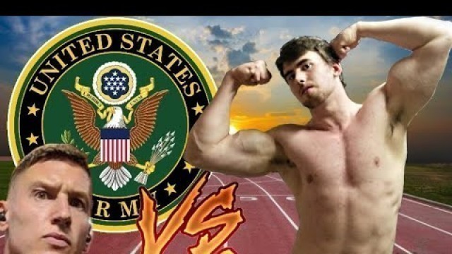 'Bodybuilder tries the US Army Fitness Test | Vs. MattDoesFitness'