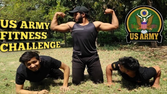 'US ARMY FITNESS TEST WITH SUDHIR, VINAY || SAMKHAN'